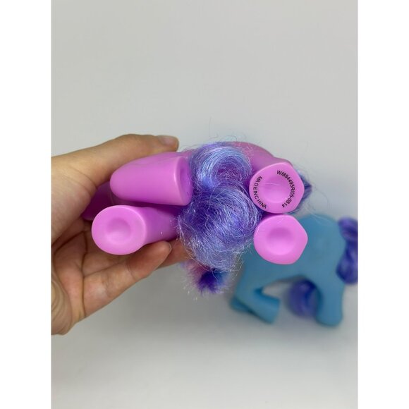 My Little Pony Twilight Rainbow-Dash 5"/6" Port-o-Bella Horse Set-of-3 Colorful - Picture 6 of 8